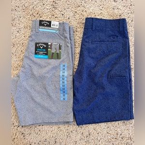 Callaway Golf Shorts NWT - 2 pair
